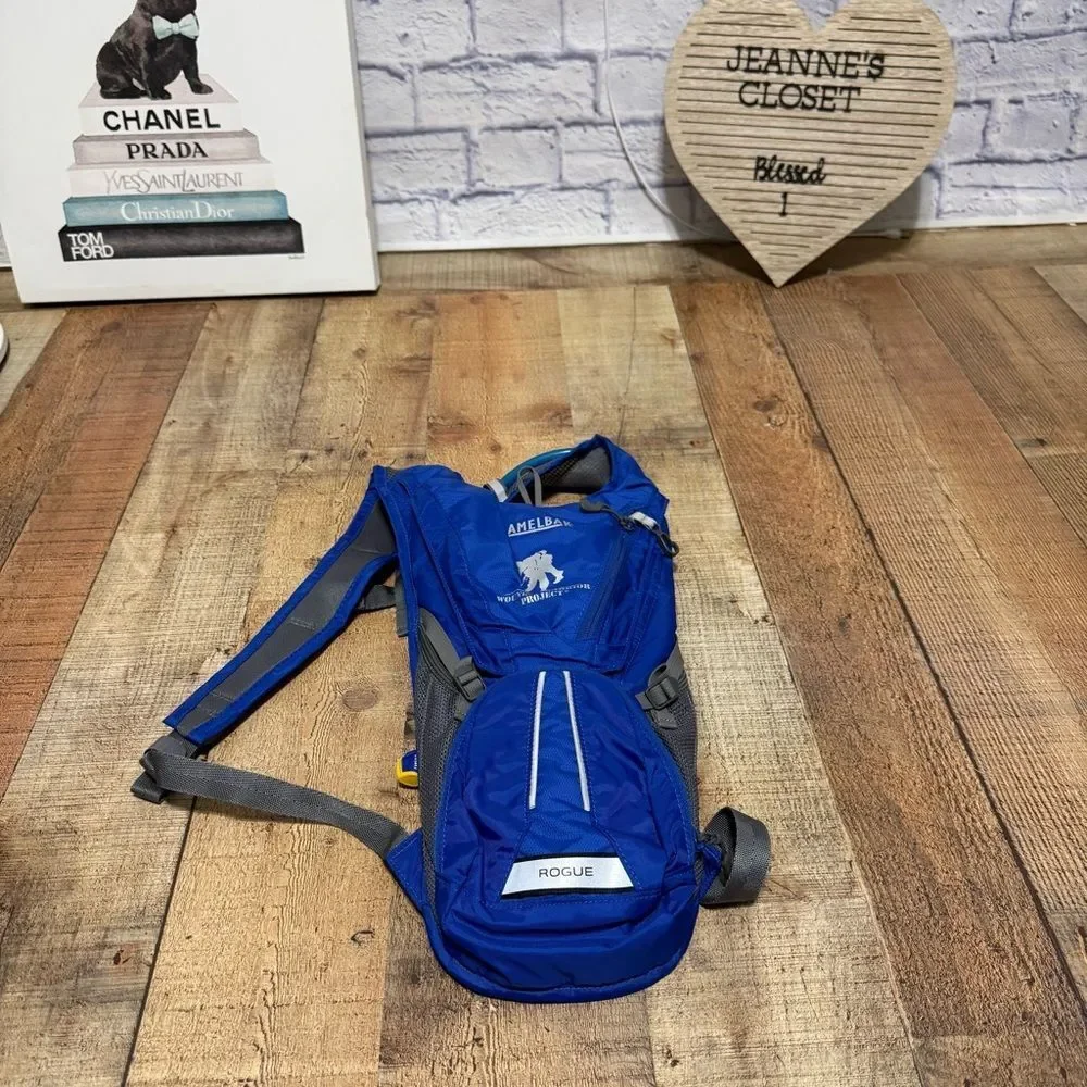 CamelBak 70oz Rogue Light Hydration Water Storage Pack Wounded Warrior Blue